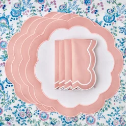 Pink Applique Placemats (Set Of 4)