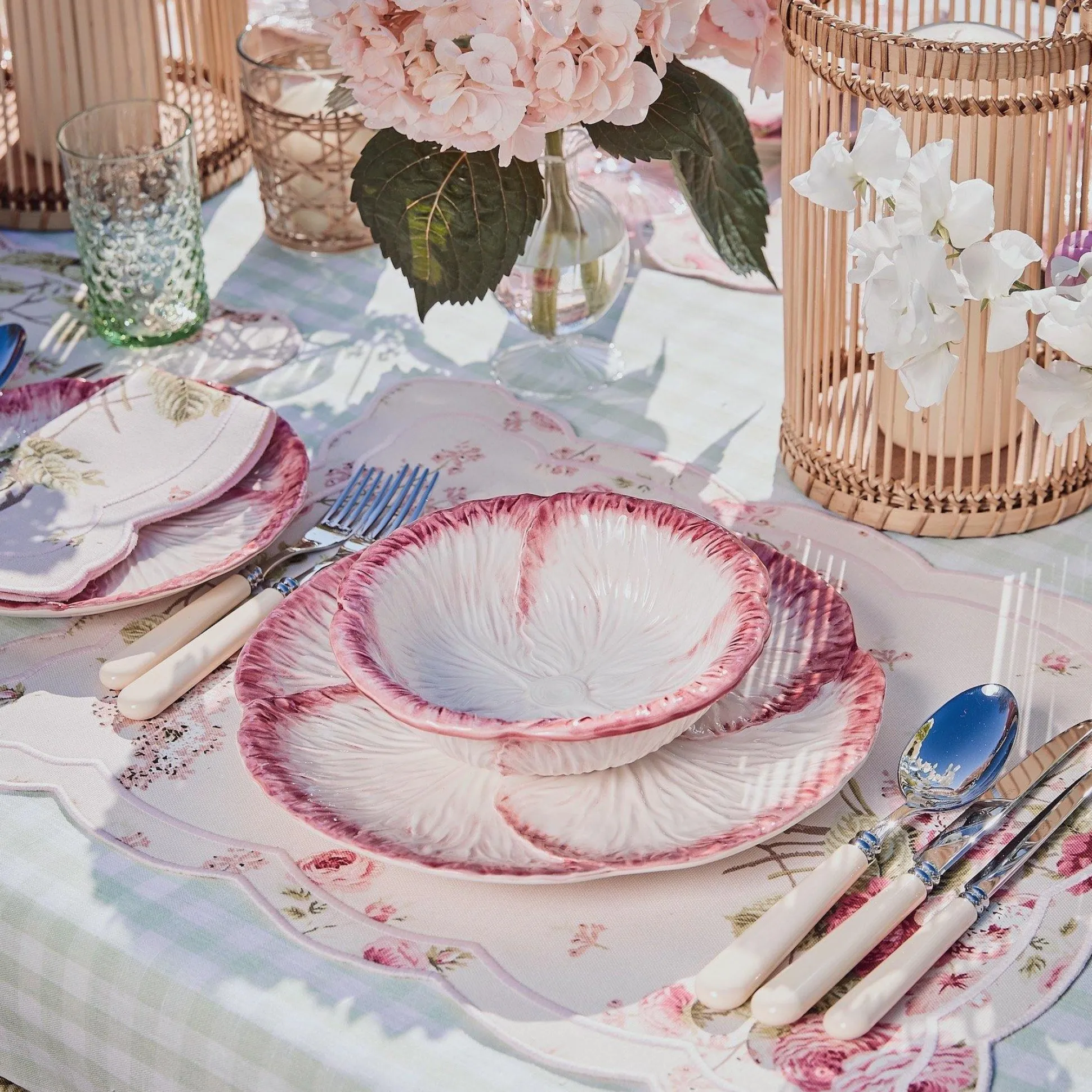 Pink Capri Lettuce Bowl