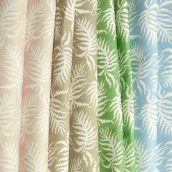 Putty Trailing Ferns Fabric