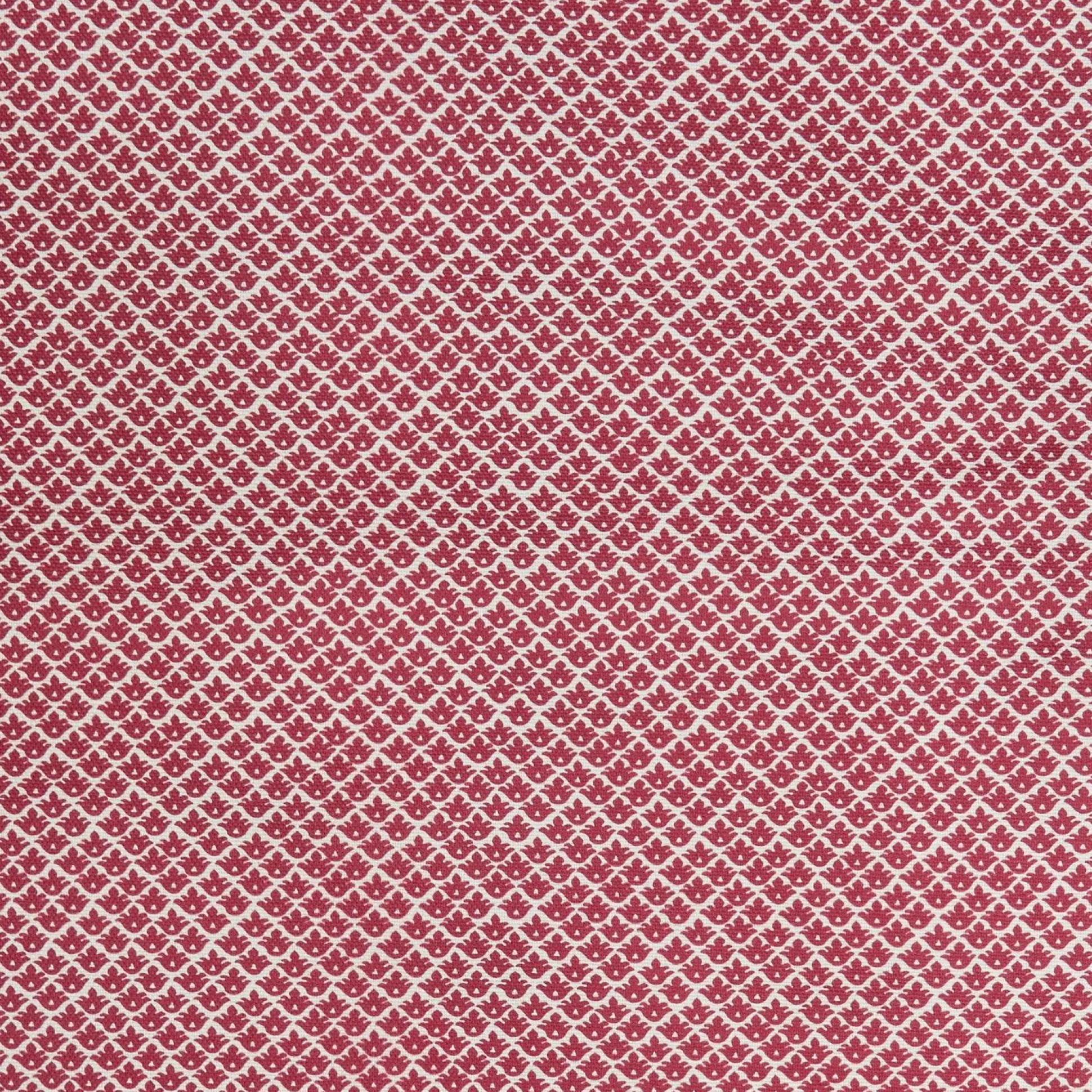 Raspberry Pink Lotus Flower Fabric