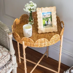 Rattan Photo Frame (Pair)