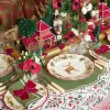 Ruby Red Velvet Napkin Bows (Set Of 4)