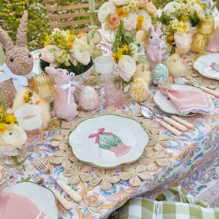 Scalloped Easter Dinner Plate