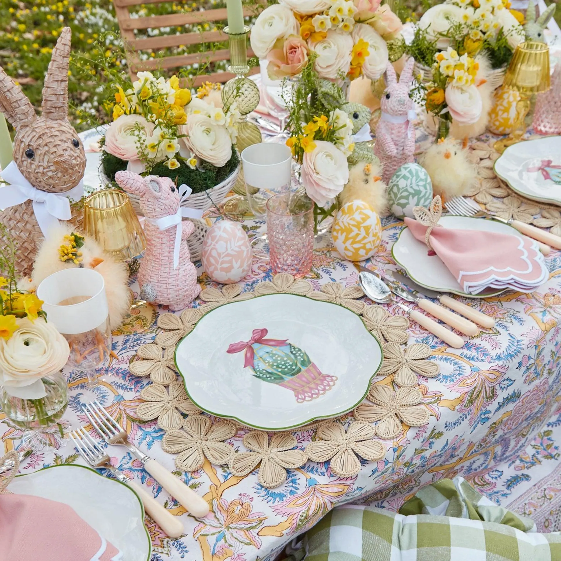 Scalloped Easter Dinner Plate (Set Of 4)