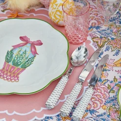 Scalloped Easter Dinner Plate (Set Of 4)