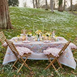 Scalloped Easter Starter Plate