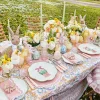 Scalloped Easter Starter Plates (Set Of 4)