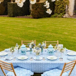 Scalloped Lily Of The Valley Dinner Plate (Set Of 4)