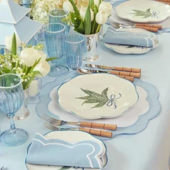 Scalloped Lily Of The Valley Starter Plate