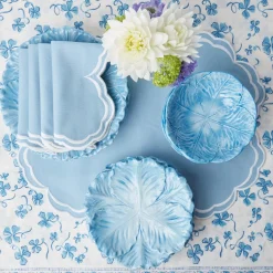 Serena Cornflower Blue Placemats (Set Of 4)