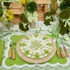 Seville Green Gardenia Starter Plate