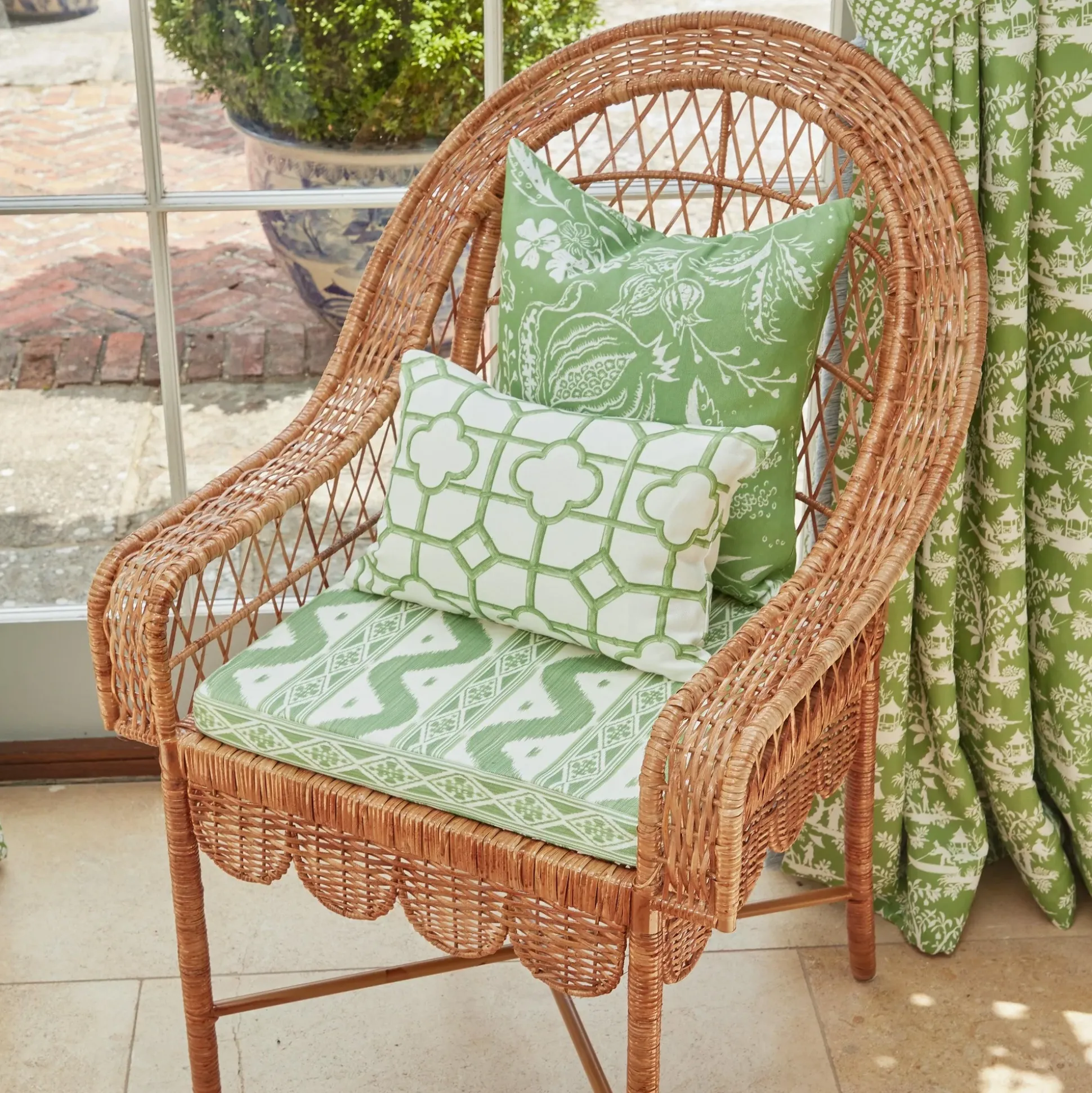 Shaded Bamboo Fabric