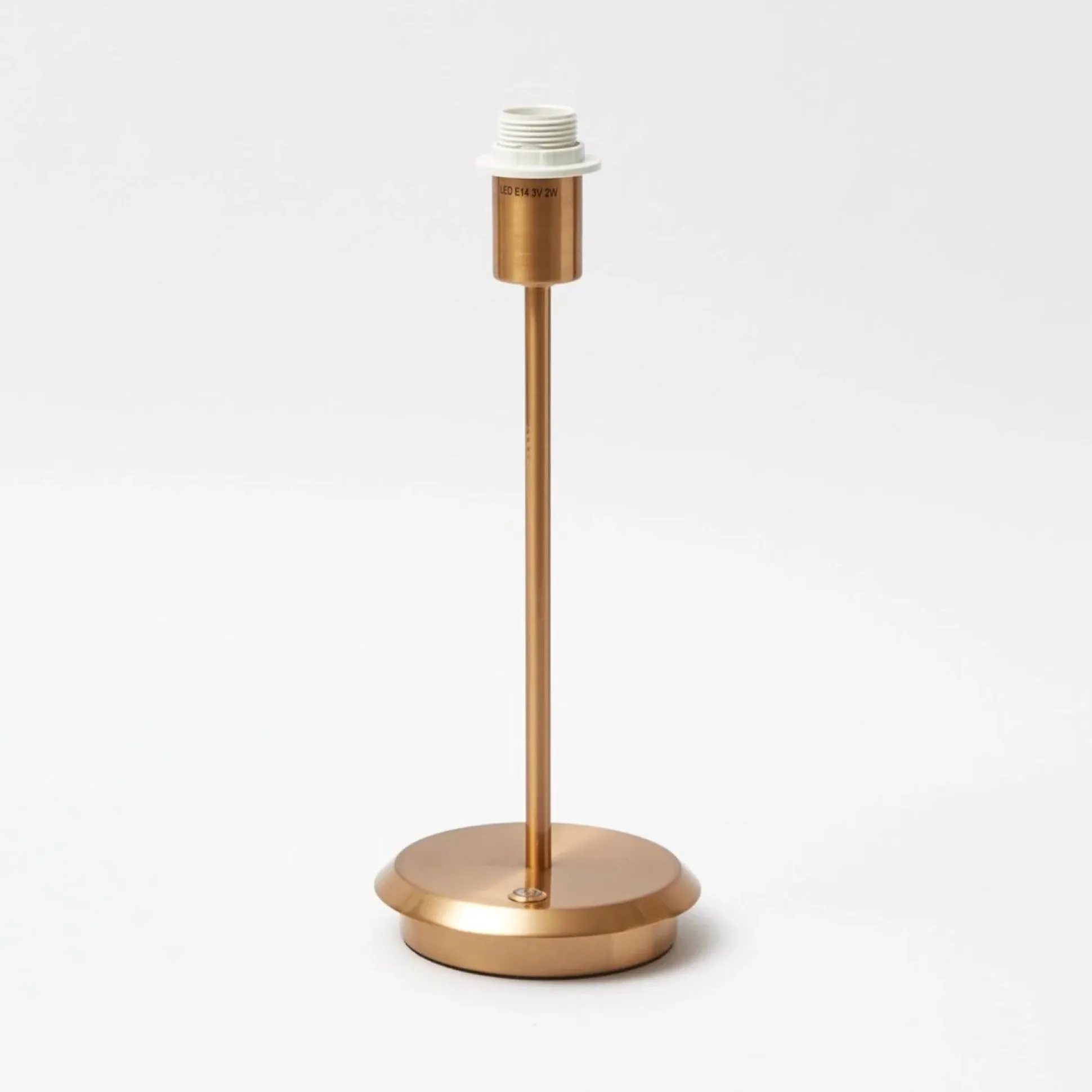 Tall Rechargeable Lamp With Blue Lotus Lampshade