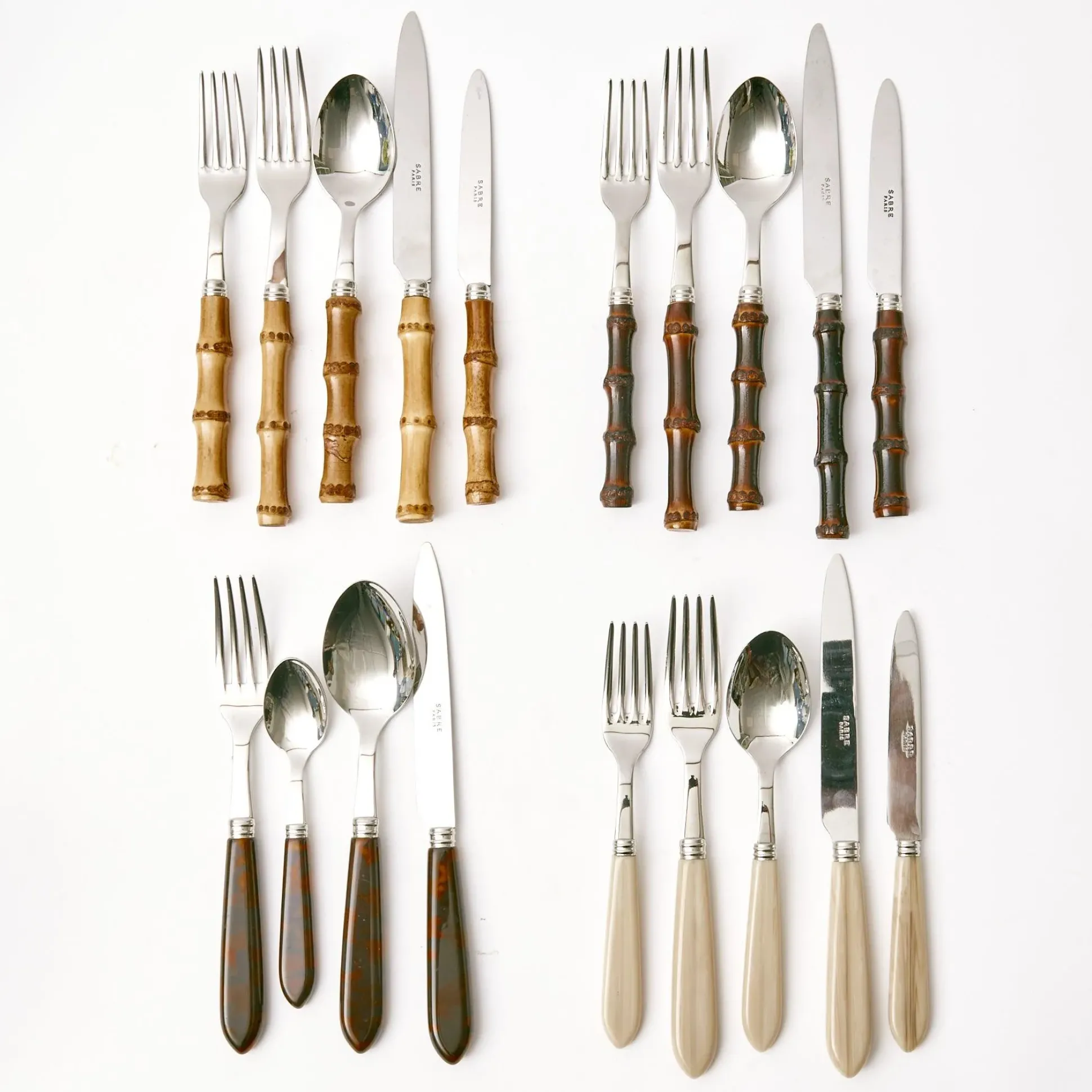 Tortoiseshell Cutlery Set (4 Piece)