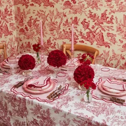 Valerie Pink Napkins (Set Of 4)