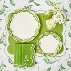 White Lily Of The Valley Tablecloth