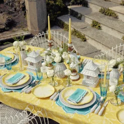 White Rattan Decoration Set