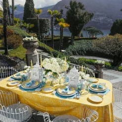 Yellow Capri Lettuce Starter Plates (Set Of 4)
