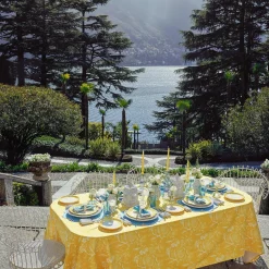 Yellow Capri Lettuce Starter Plates (Set Of 4)